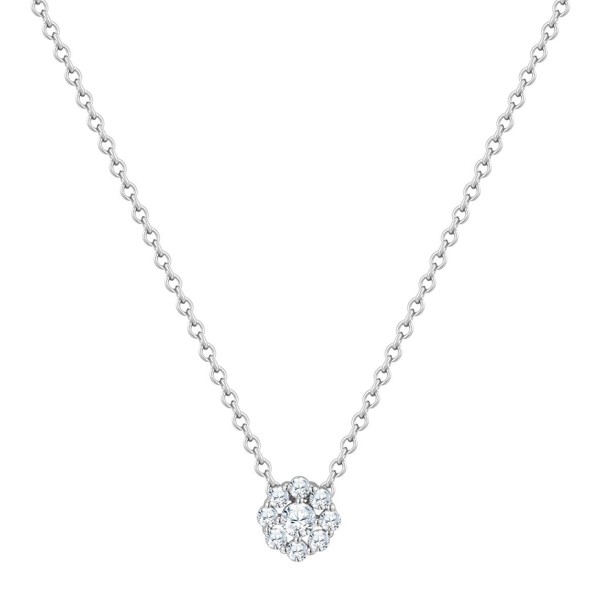 Glanzstücke München Womens Female Sterling Silver Necklace - One Size
