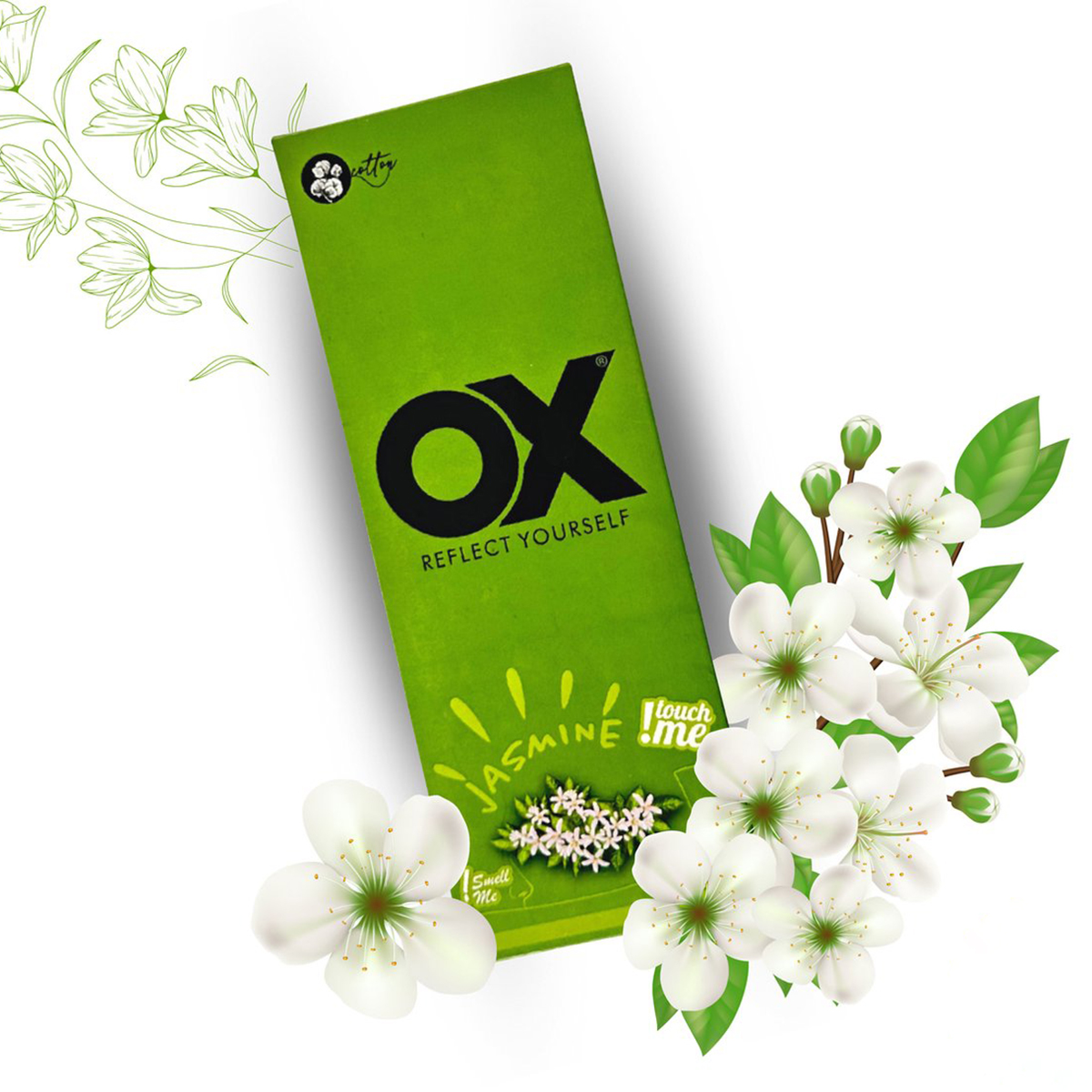 OX Paket med 6 låga strumpor med fräscha dofter dam – bild 2