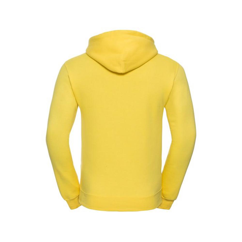 Russell Athletic Russell Färg Mens Hooded Sweatshirt / Hoodie (Gul) herr – bild 2