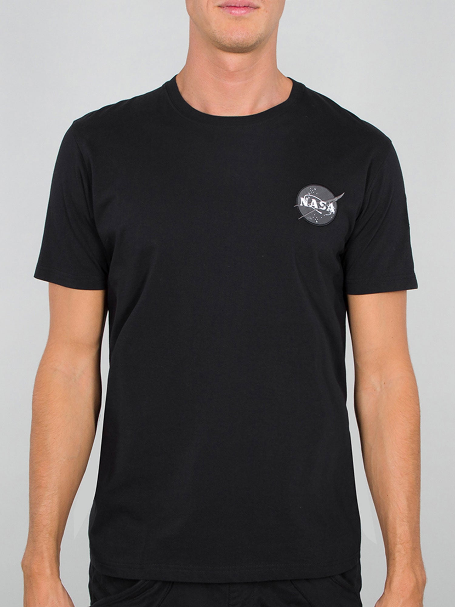 Thumbnail - Alpha Industries Herren Space Shuttle T-Shirt in Schwarz