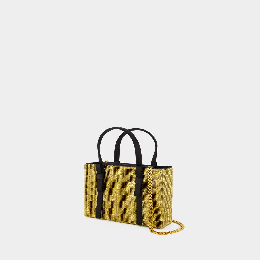 Kara Bow Midi Shopper Bag Mesh shoppingväskor & totes dam – bild 2