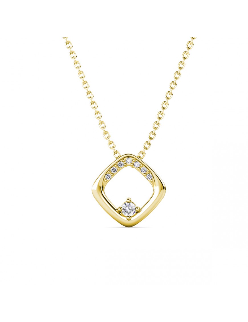 Thumbnail - Pendentifs Adelise - Doré et Cristal