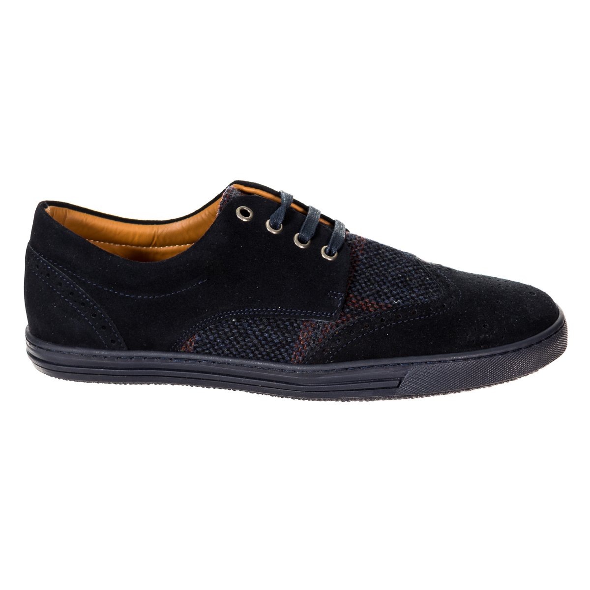 Rutiga sneakers med snörning HMS20206 man