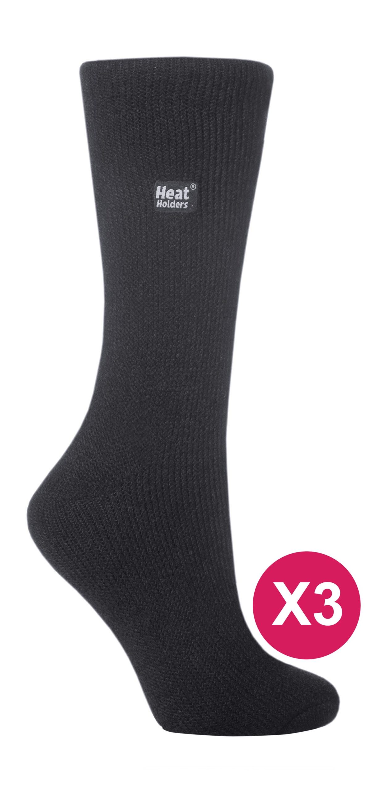 Thumbnail - HEAT HOLDERS - 3er-Pack Multipack Damen Isolierte Thermo-Socken für den Winter