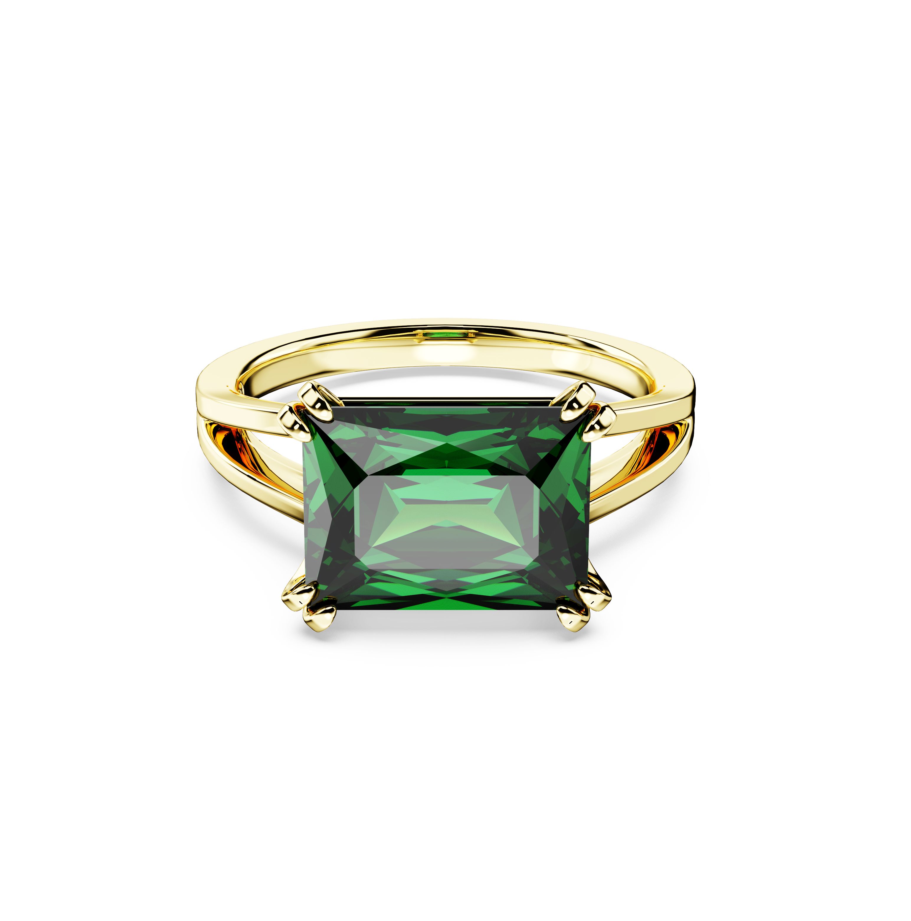 Swarovski 'Matrix' Dames Gouden Geplateerde Metalen Ring - Goud 5677140