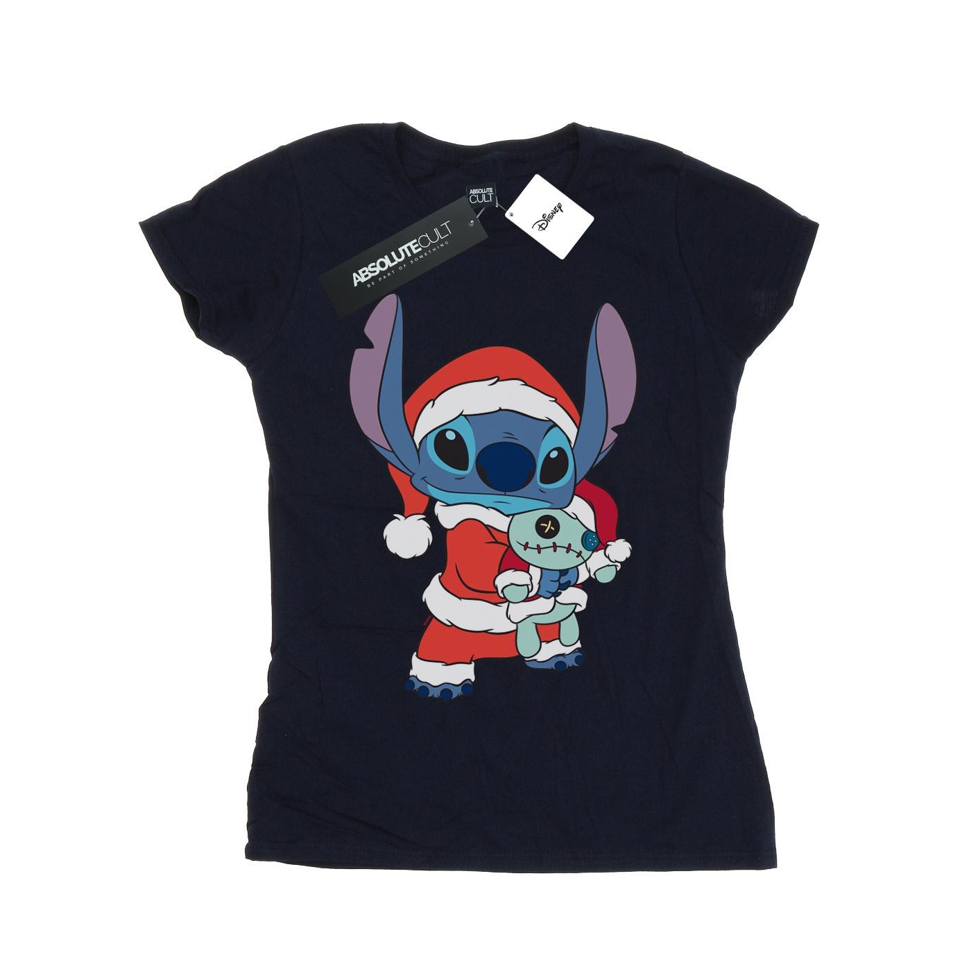Thumbnail - Disney - T-Shirt für Damen (Marineblau)