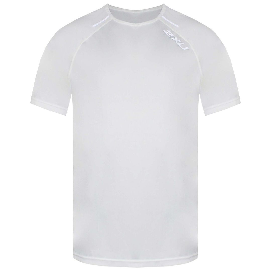 Thumbnail - 2XU Logo Herren T-Shirt in Weiß