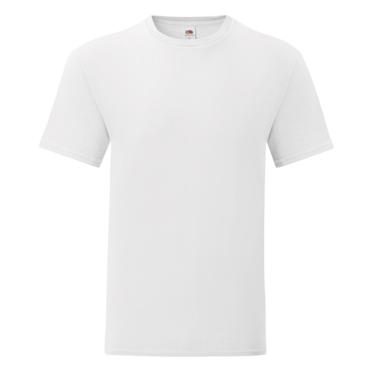 Fruit of the Loom Mens Iconic T-Shirt (Pack of 5) (White) - Size Medium