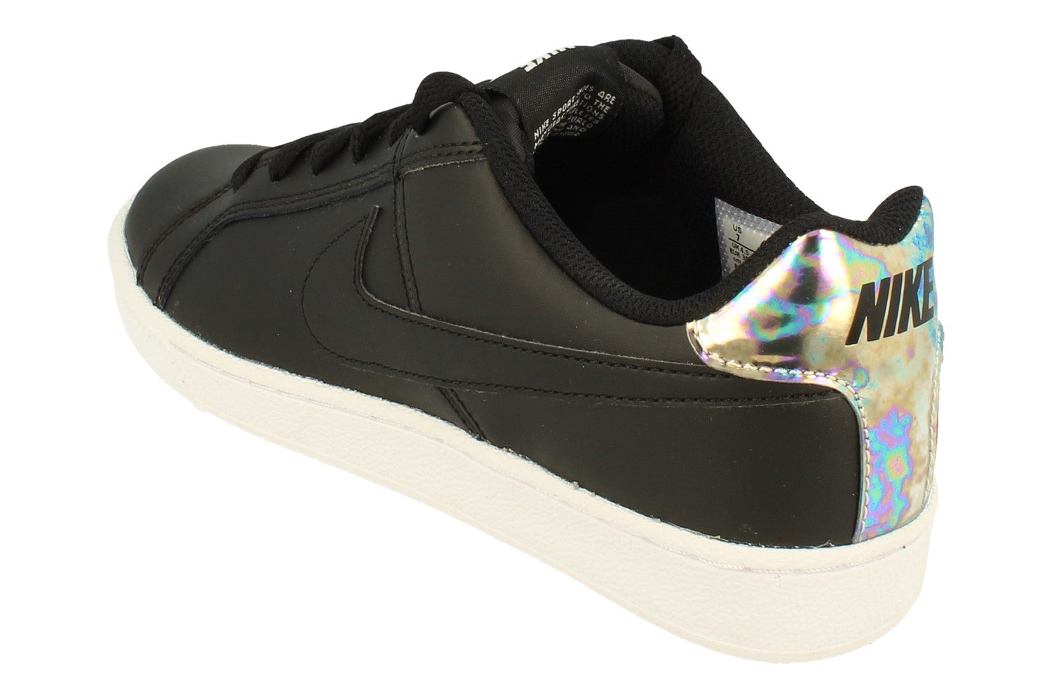 NIKE Dam Court Royale Svarta Träningsskor – bild 2