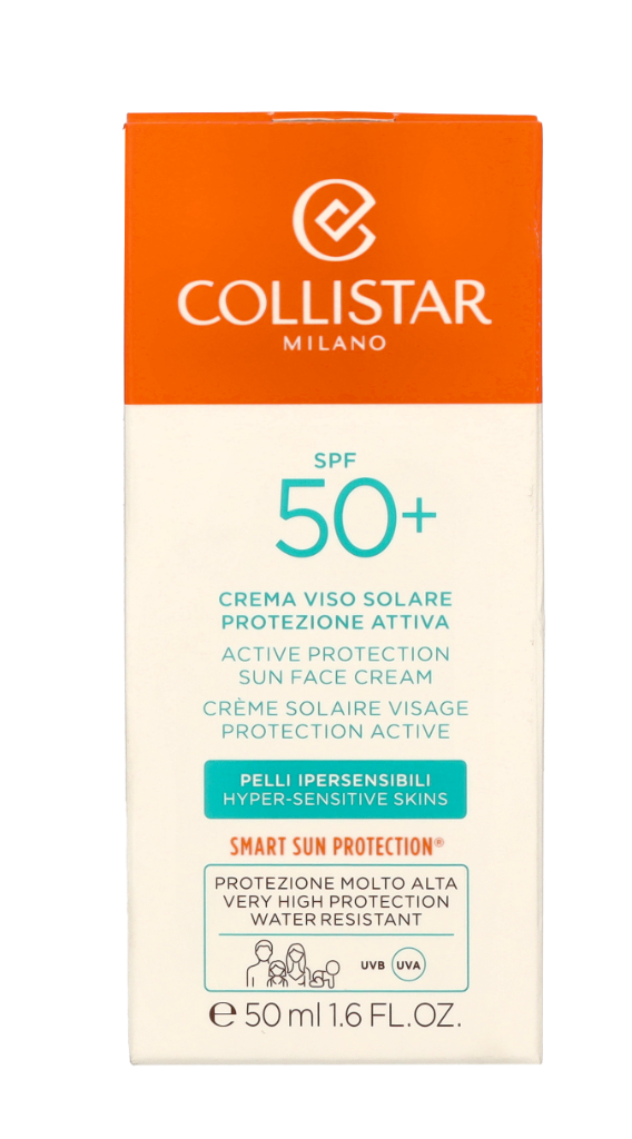 Collistar Sun Tan Active Protection Sun Face Cream SPF50 ansiktskräm & serum dam – bild 2