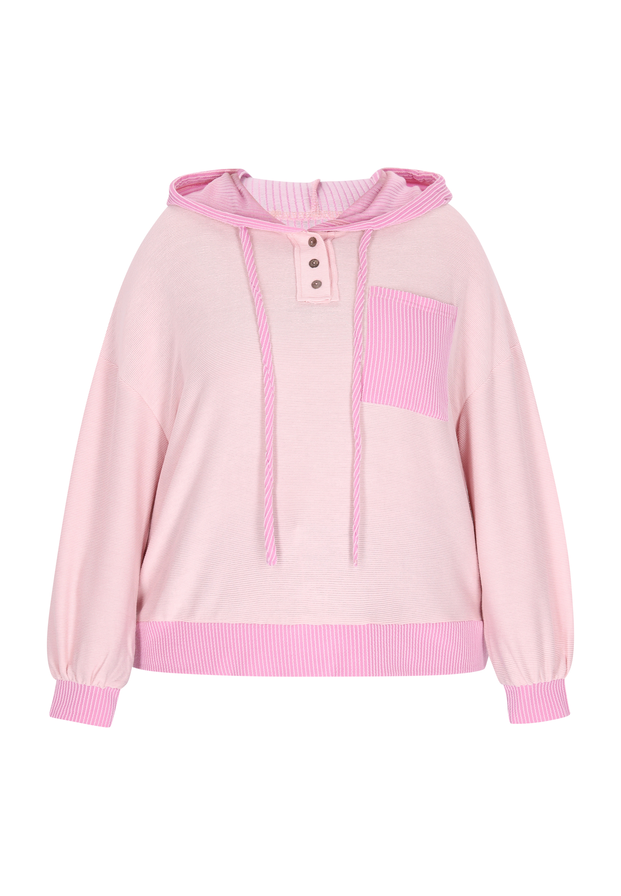 Mymo Sweatshirt in großen Größen Frauen Rosa