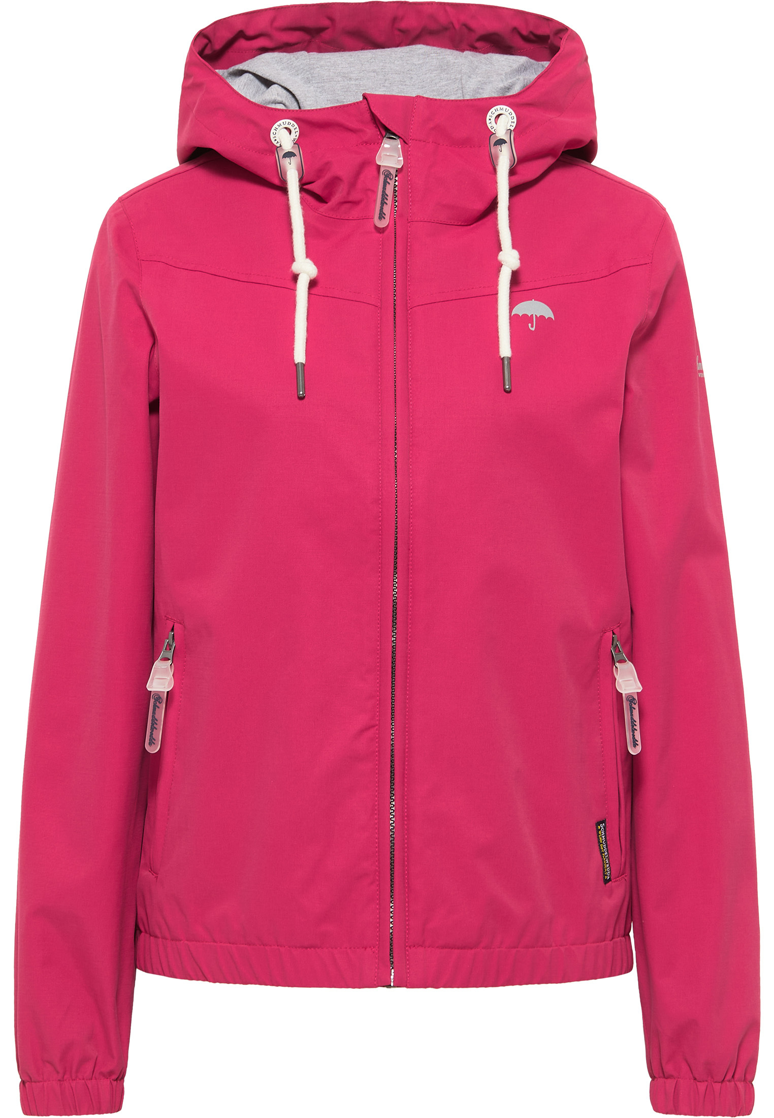 Schmuddelwedda Regenjacke Damen Rotpink