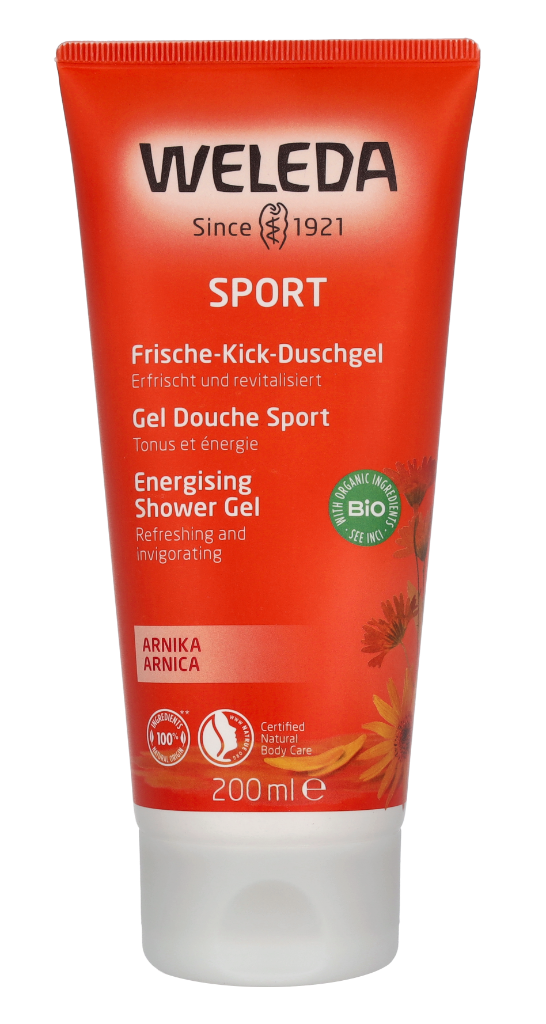 Weleda Arnica Sports Shower Gel 200ml.