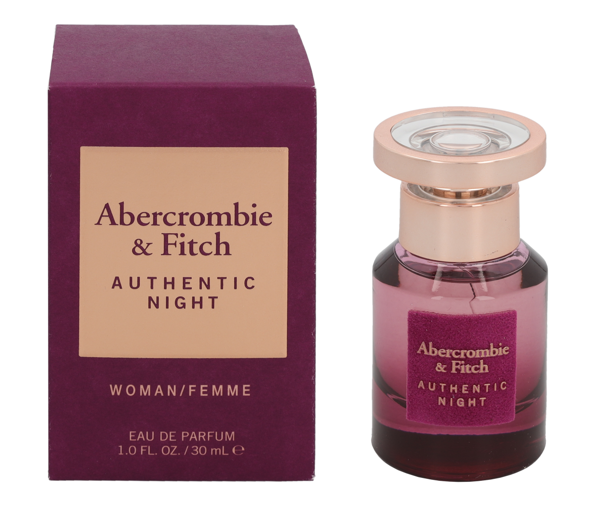 Thumbnail - Abercrombie & Fitch Authentic Night Frauen Edp Spray 30 ml