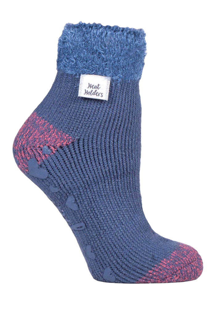 Thumbnail - Heat Holders Kuschelige, flauschige Bettsocken für Damen mit Federoberteil