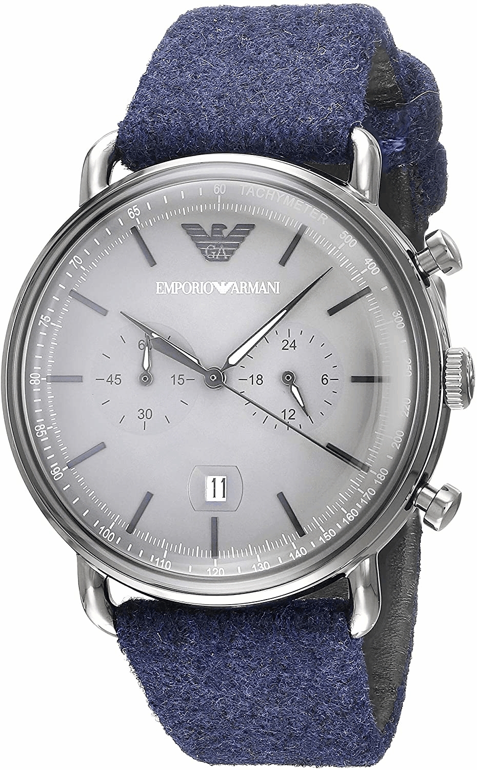 Thumbnail - Emporio Armani Herrenuhr Quartz Silber
