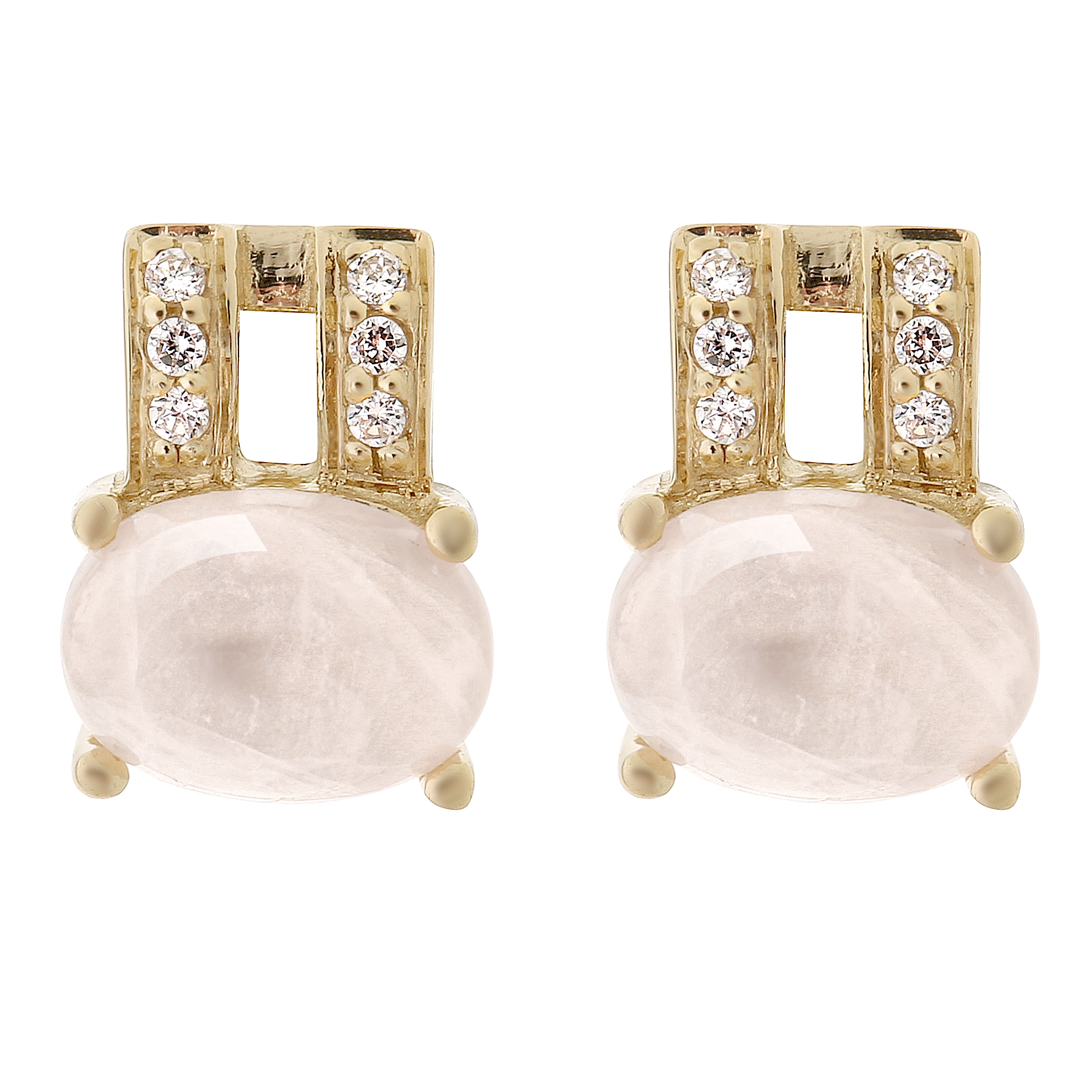 Thumbnail - Orphelia 'Alena' Ohrstecker für Damen, 925 Sterlingsilber, Gold ZO-7122/G