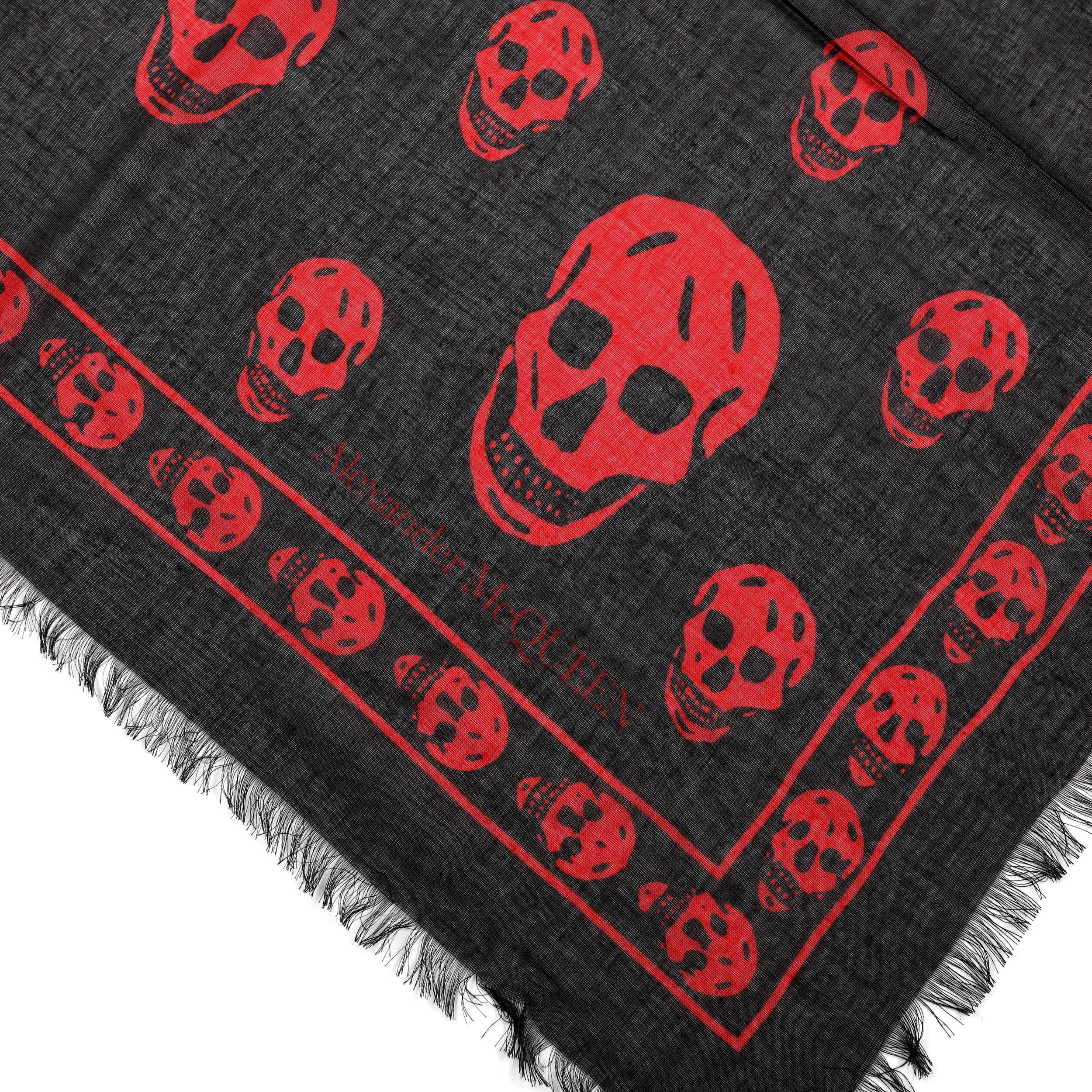 Alexander mcqueen Skull Silkescarf scarves dam – bild 2