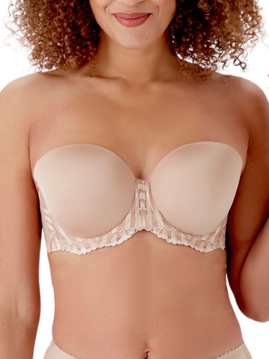 Berlei Womens Embrace Multiway Bra - Beige Polyamide - Size 40E