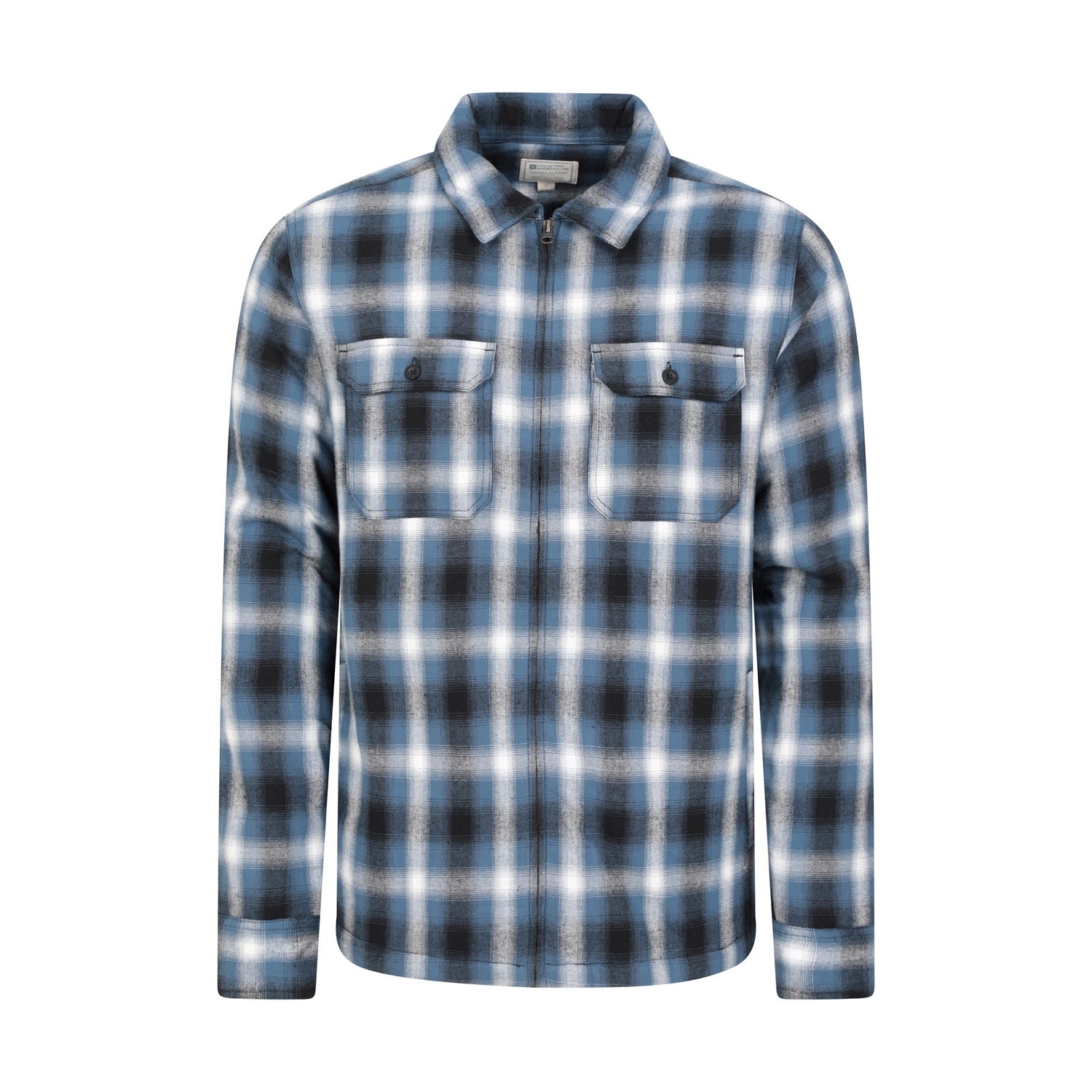 Thumbnail - Mountain Warehouse - "Stream II" Hemd Gepolstert für Herren (Blau)