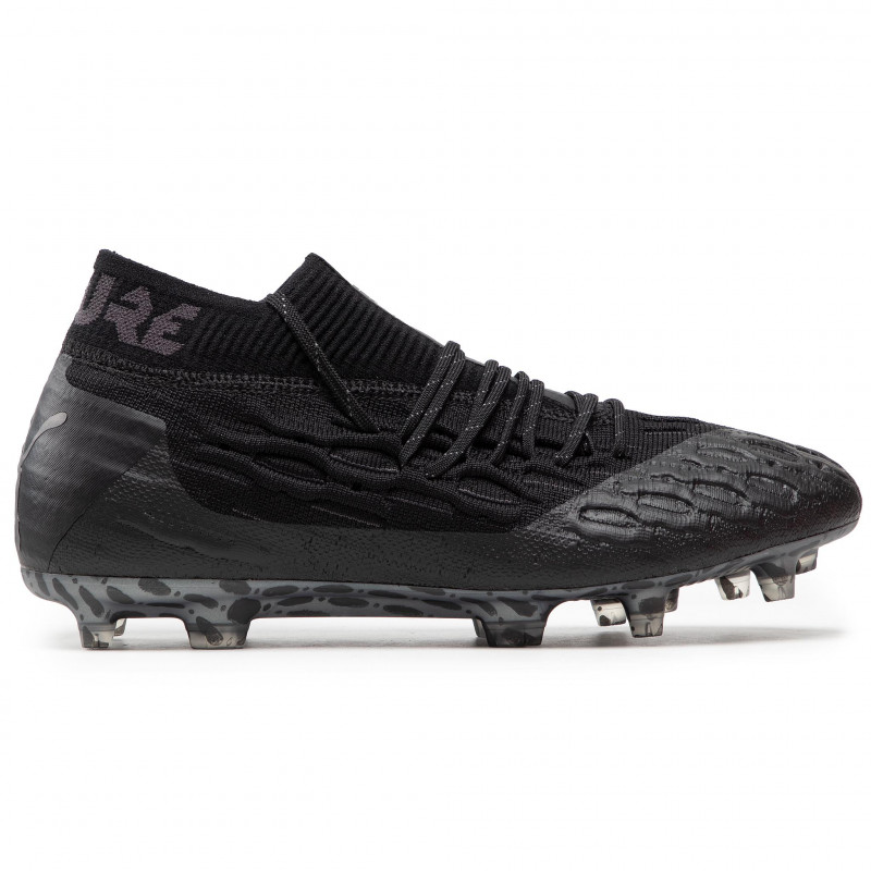 Thumbnail - Puma Future 5.1 Netitfit FG/Ag Laceup Black Synthetic Men Football Boots 105755 02