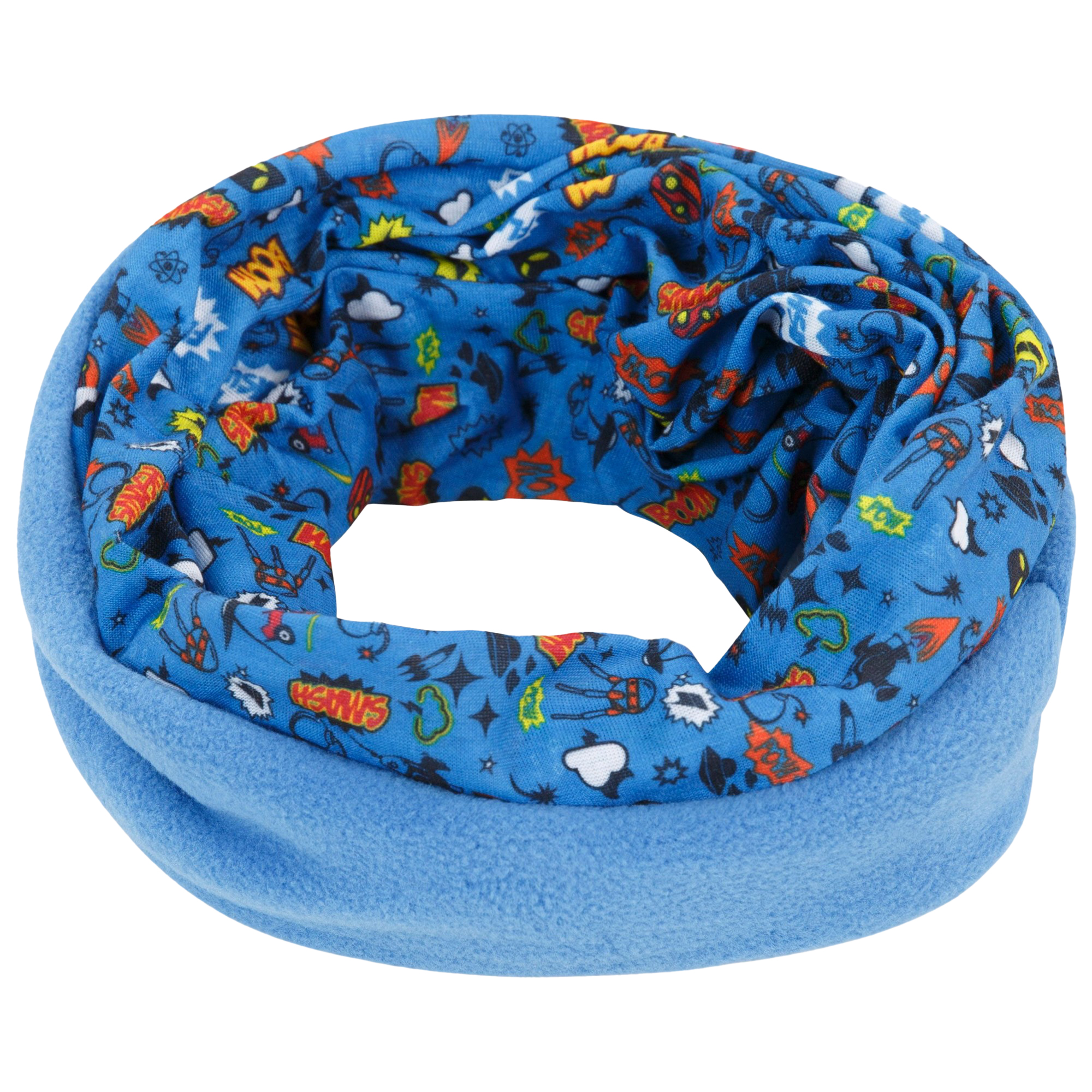 Trespass Boys Childrens/Kids Callaghan Neckwarmer (Cosmic Blue Print) - Multicolour - One Size