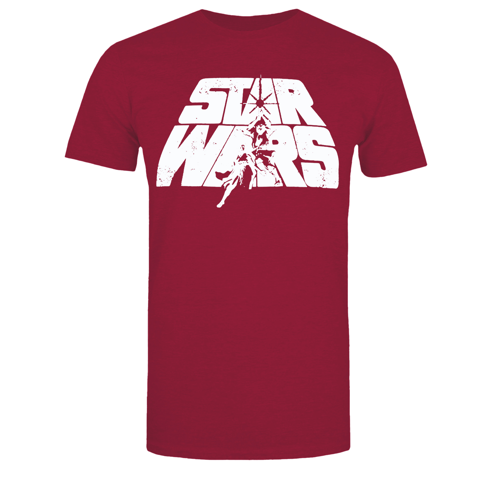 Thumbnail - Star Wars - T-shirt - Homme (Bordeaux)
