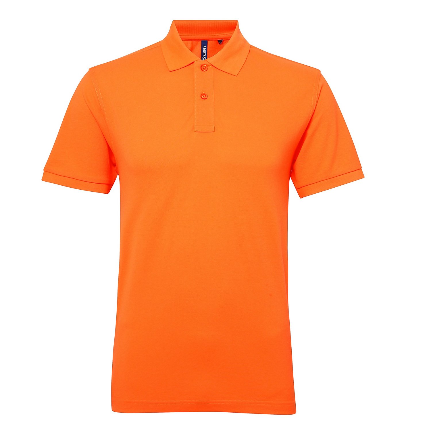Thumbnail - Asquith & Fox Damen/Damen Kurzarm-Poloshirt aus Performance-Mischung (Neon Orange)