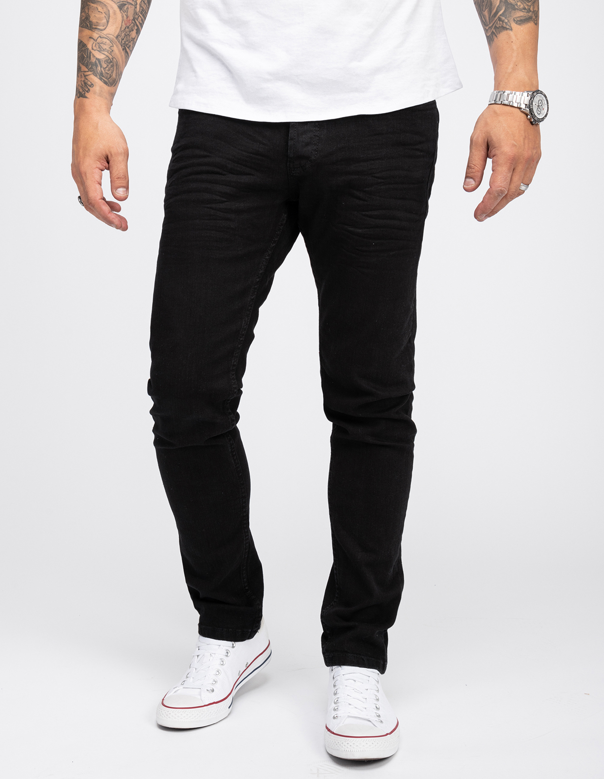 Thumbnail - Rock Creek Jeans Schwarz