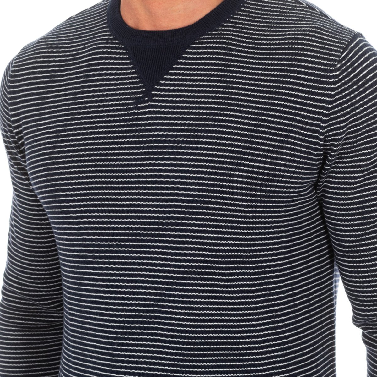 Hackett London Långärmad rundhalsad tröja för män HM701761 herr – bild 2