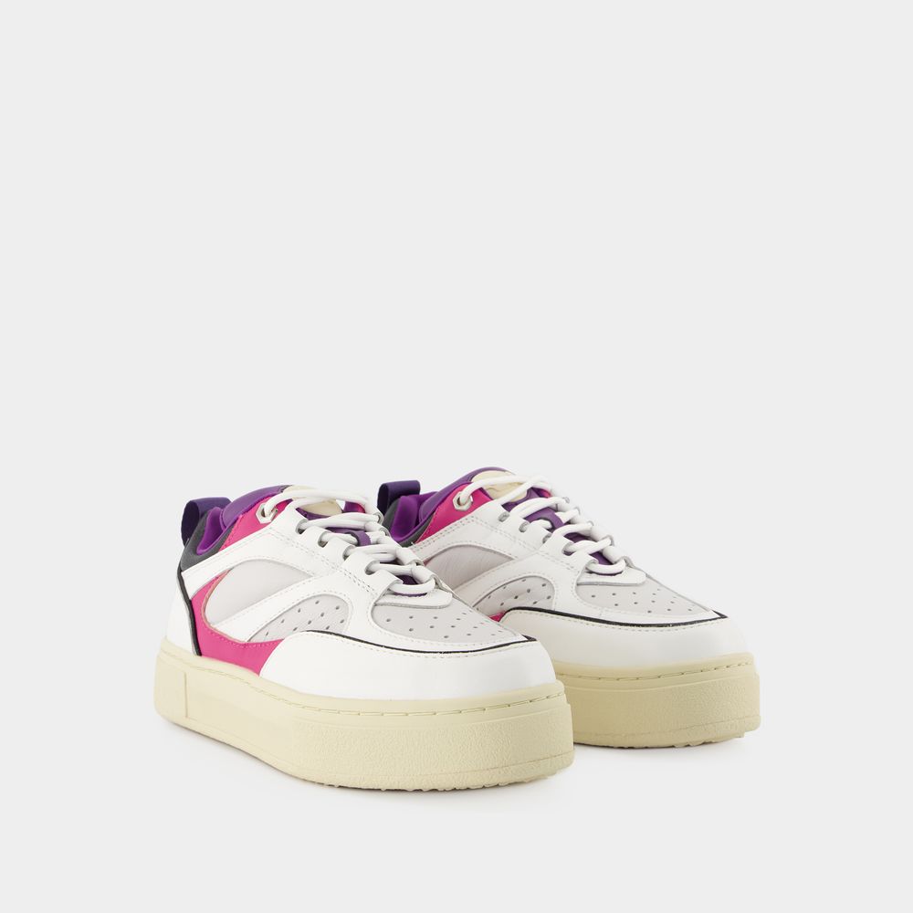 EYTYS Sidney Sneakers i vitt läder dam – bild 2