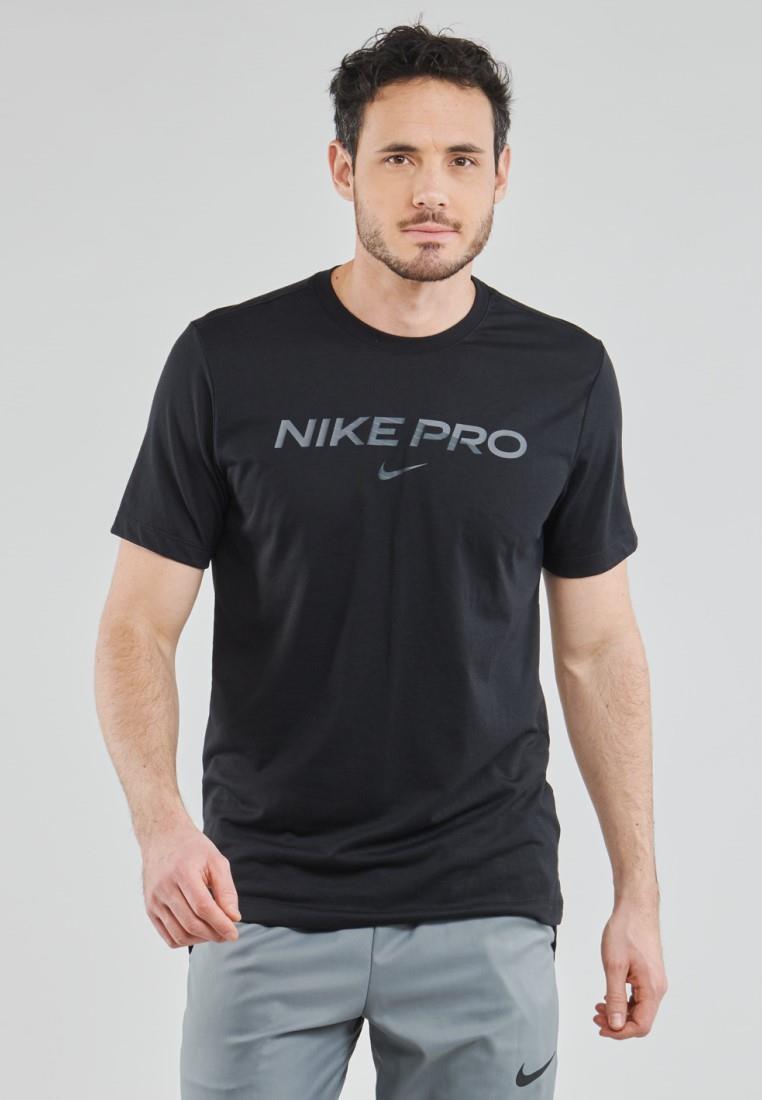 Thumbnail - Nike Pro Dri Fit Herren-T-Shirt in Schwarz