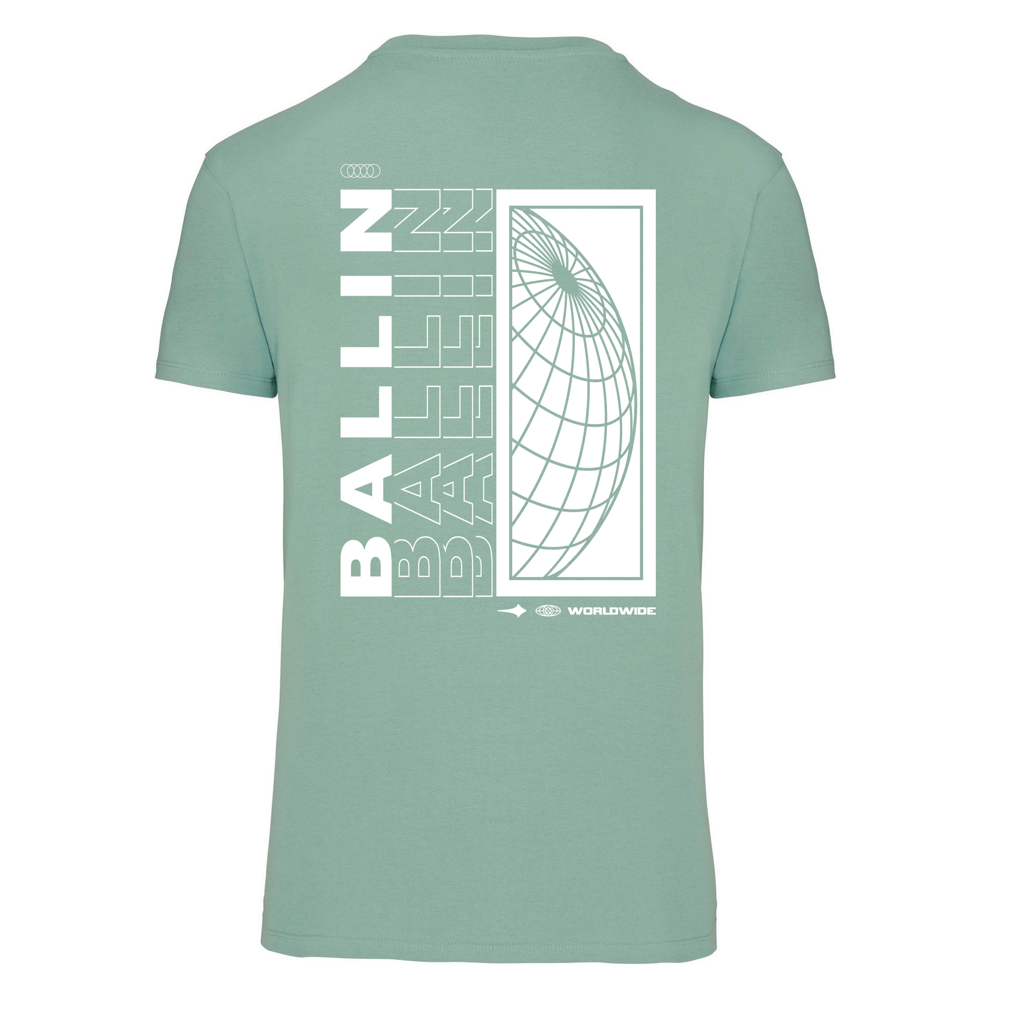Ballin Est. 2013 Tee SS Backprint World Skjorta herr – bild 2