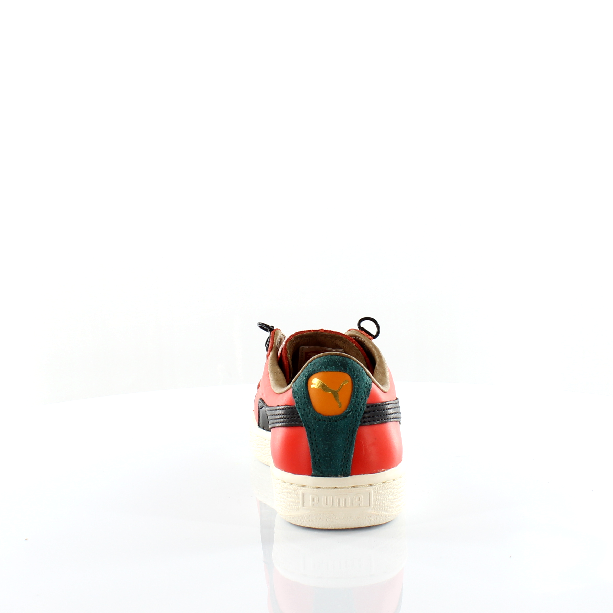 Puma Basket Classic MMQ Machts Mit QuautÃ¤t Röd Läder Träningsskor för herrar 355551 03 – bild 2