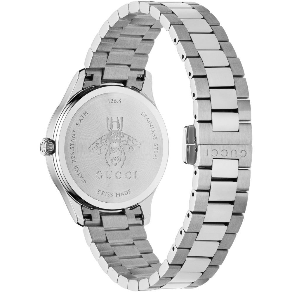 Gucci YA1265031 G-Timeless Silver Dial Damklocka – bild 2