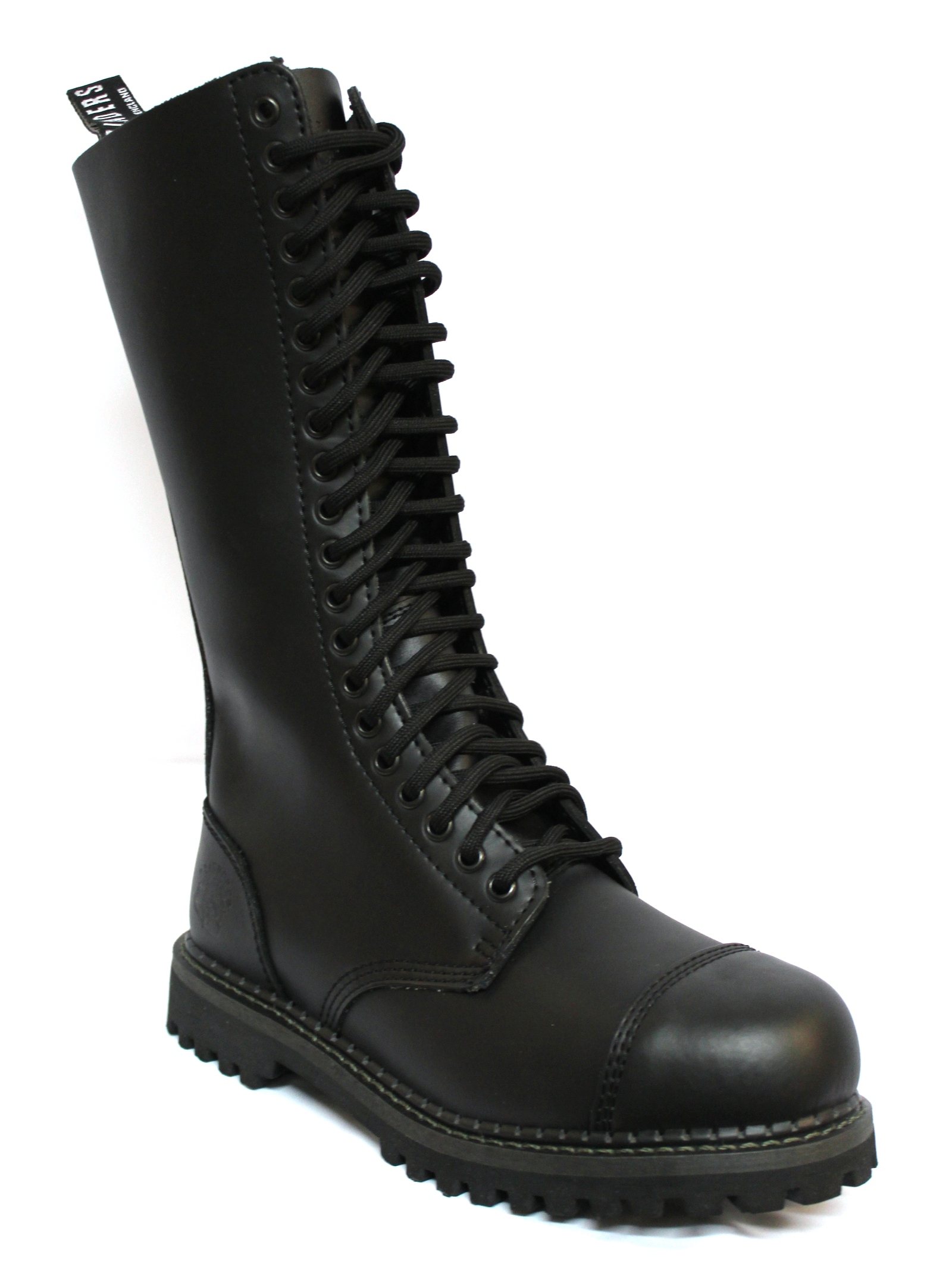 Unisex Svarta Punk Militärstövlar-King CS 2