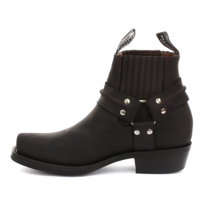 Unisex Bruna Western läderstövlar-Renegade Lo 2