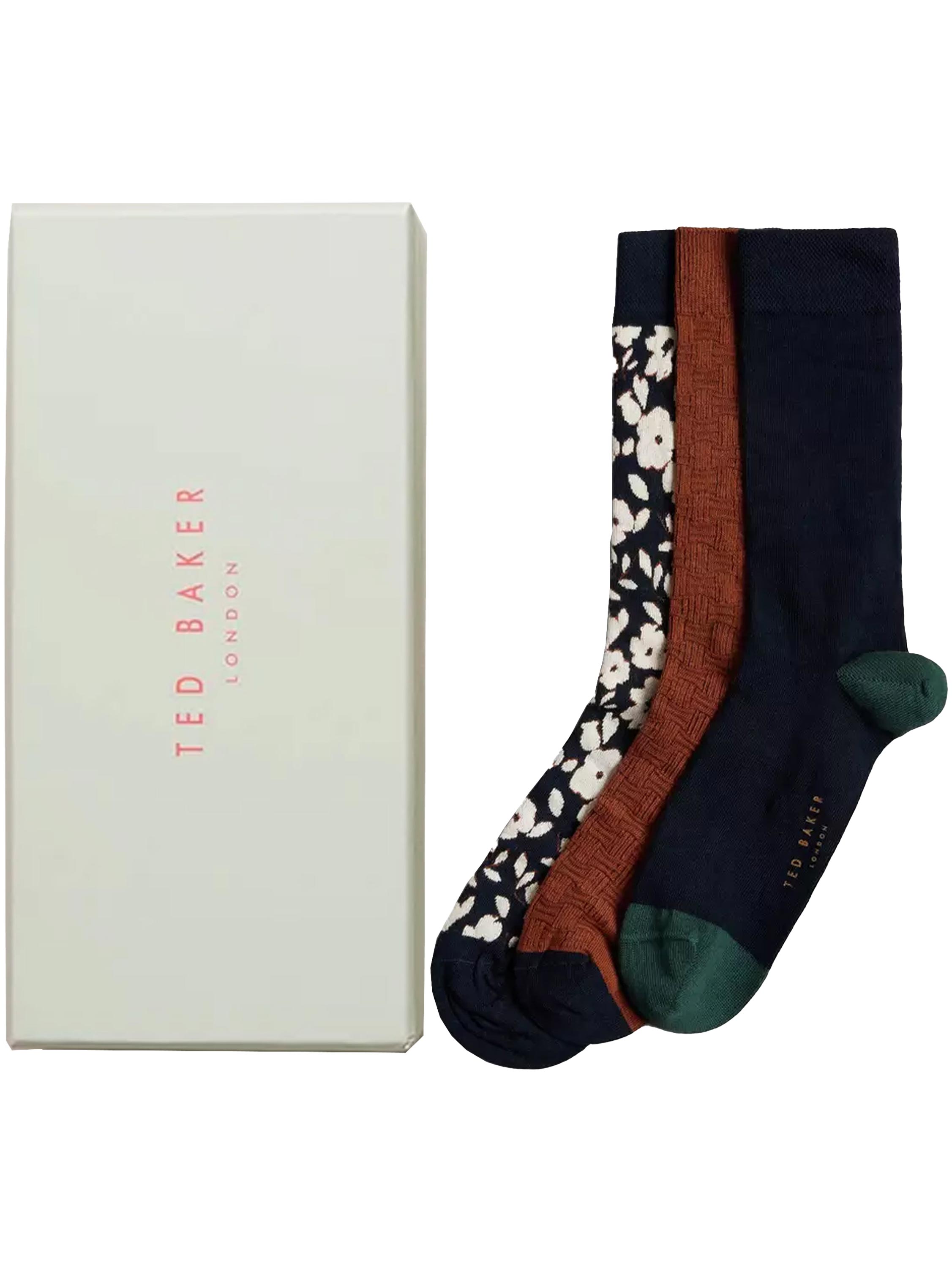 Thumbnail - Ted Baker | Herren Crew Socken 3er-Pack Geschenkset - BECOOLS