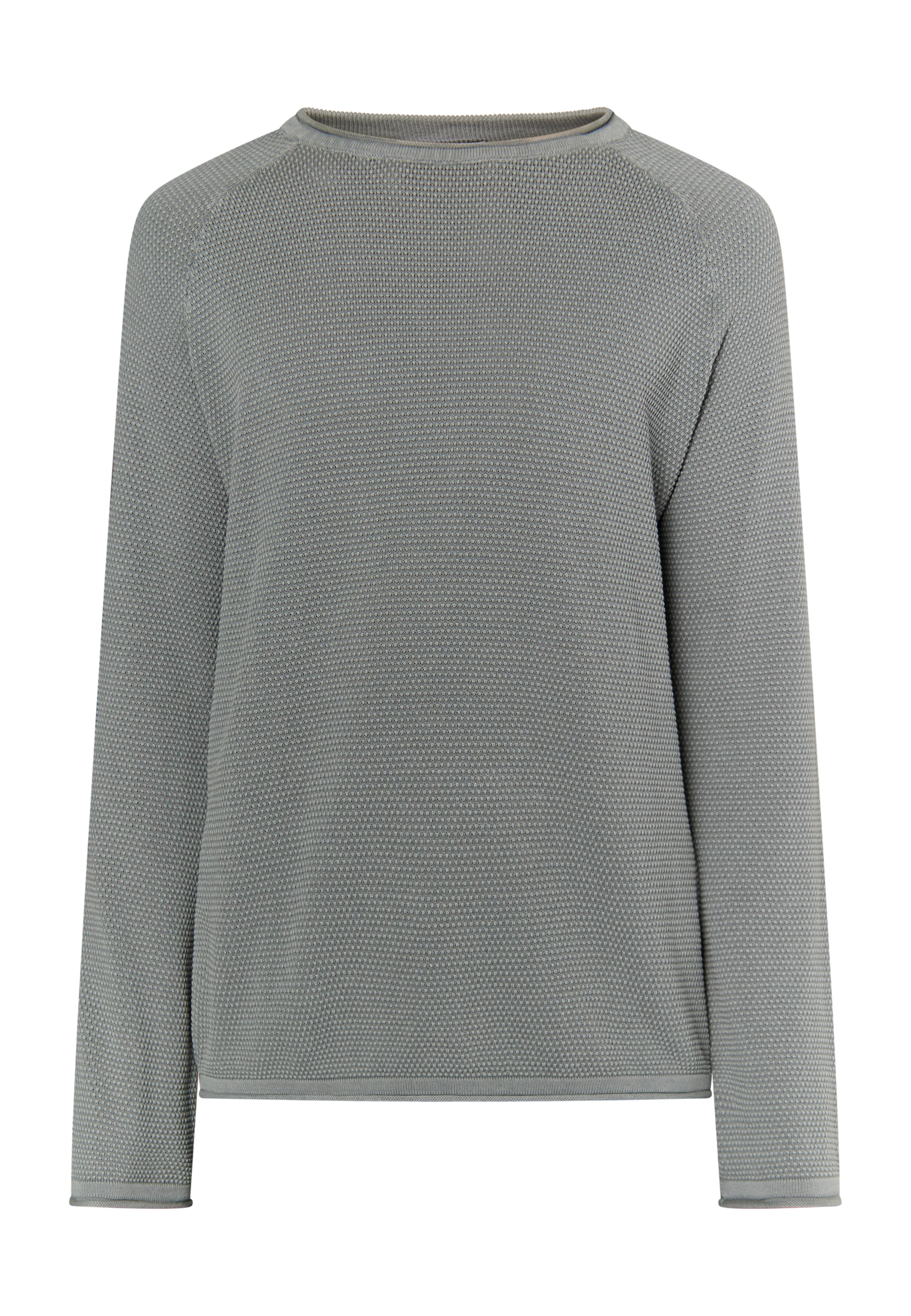 Thumbnail - Mo Strick Pullover Herren Grau