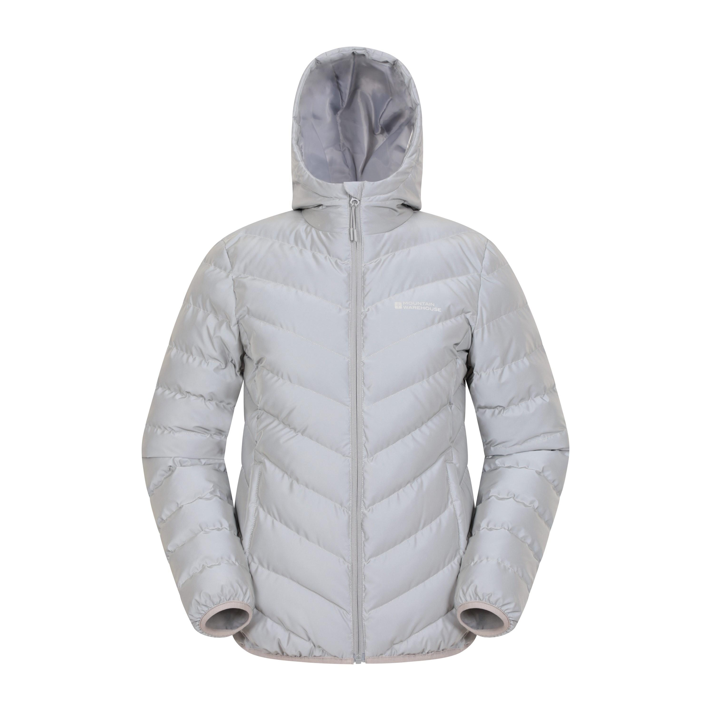 Mountain Warehouse Womens/Ladies Seasons Reflective Padded Jacket (Grey) - Size 8 UK