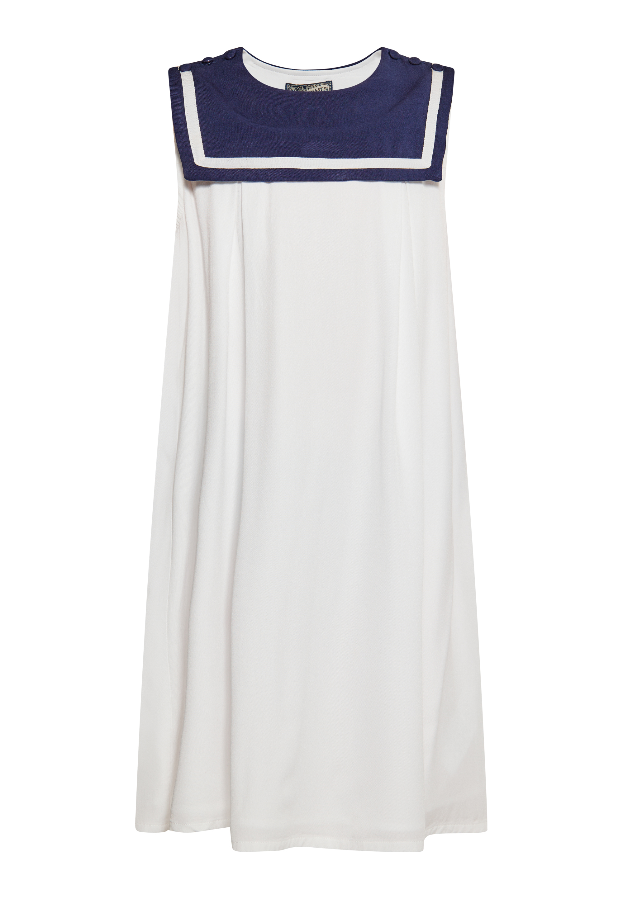 Thumbnail - Dreimaster Kleid Mädchen Wollweiß