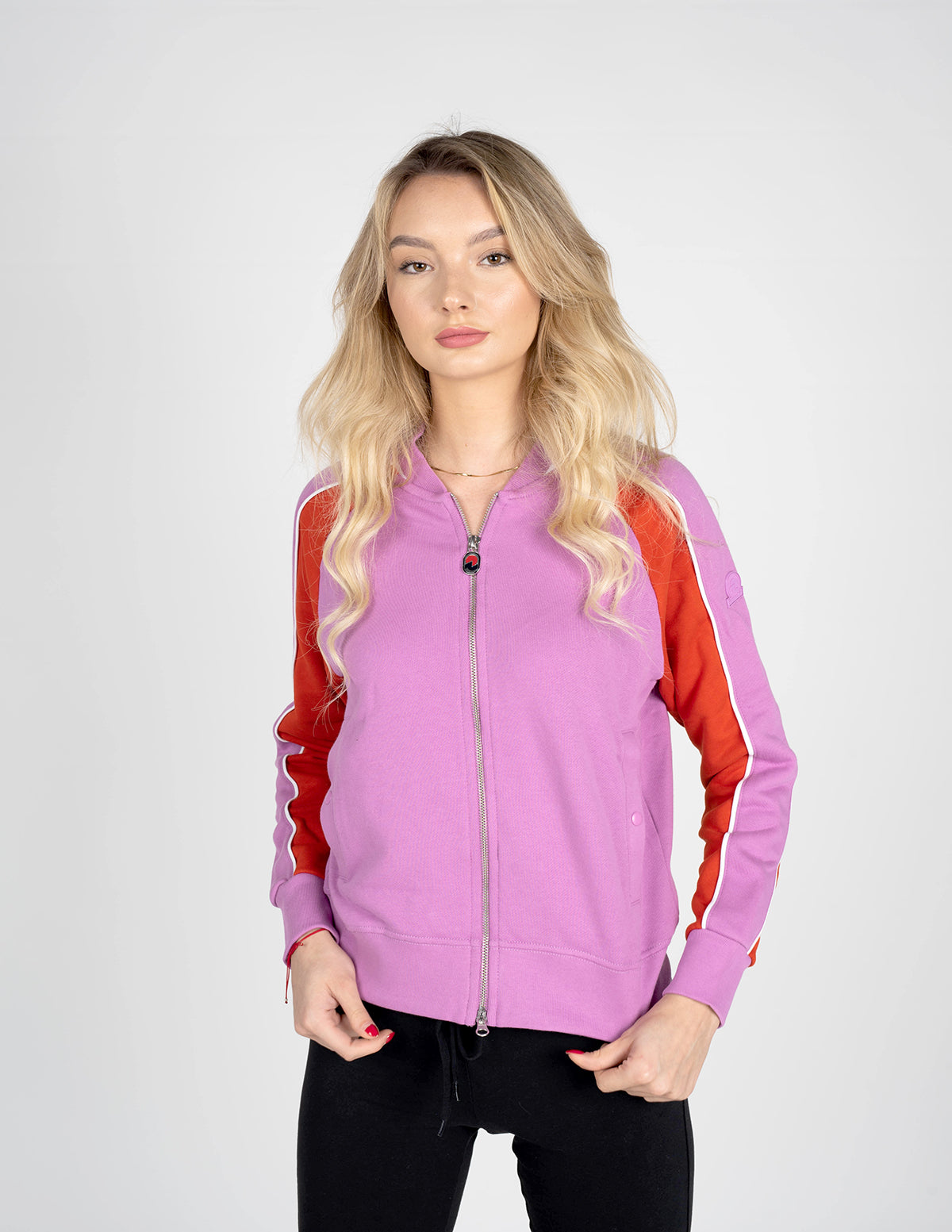 Sweatshirt med hel dragkedja Dam 2