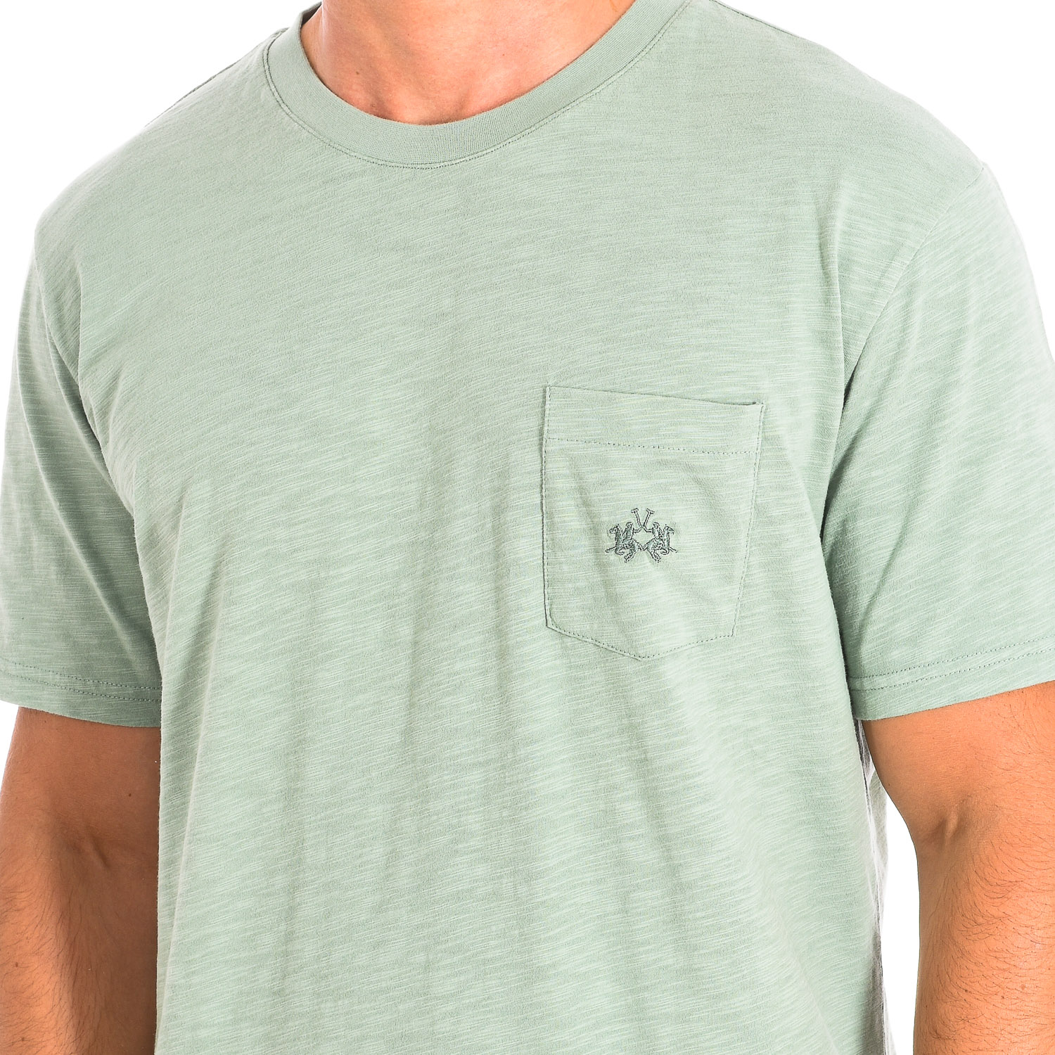 LA MARTINA Herr T-shirt med kort ärm TMR006-JS259 – bild 2