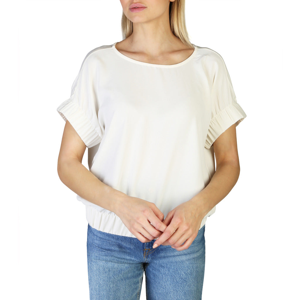 Thumbnail - Pepe Jeans Margot_PL304228 Weiße Damenbluse