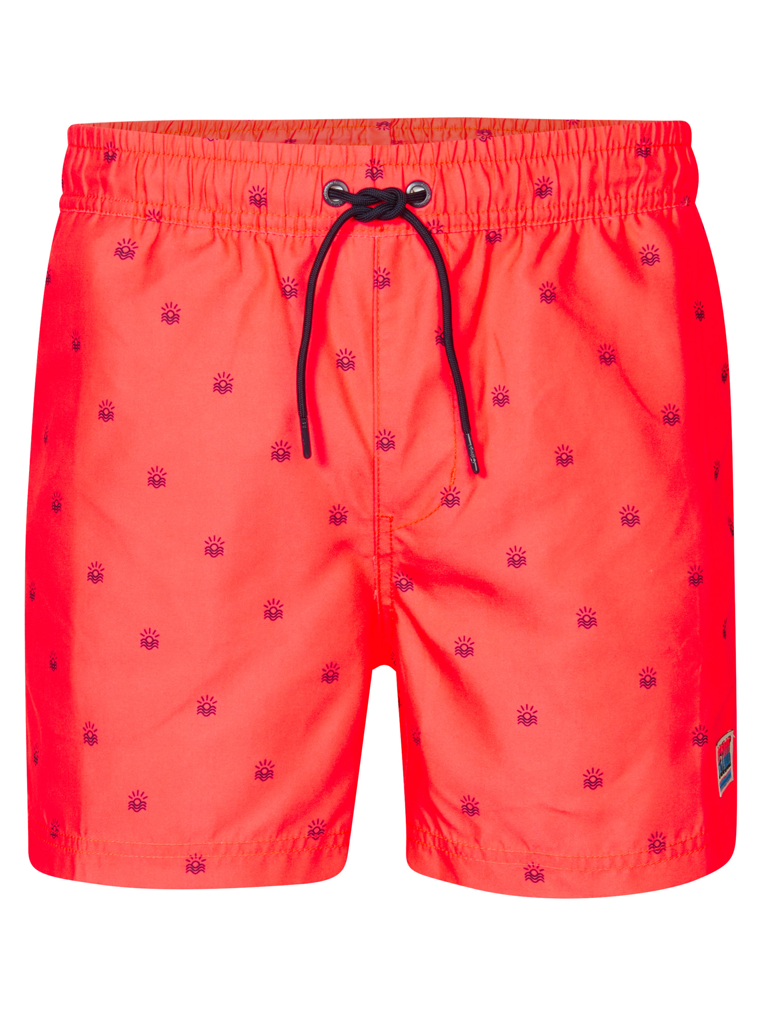 Thumbnail - Petrol Industries - Badehose mit Allover-Muster Nautify Herren - Rosa