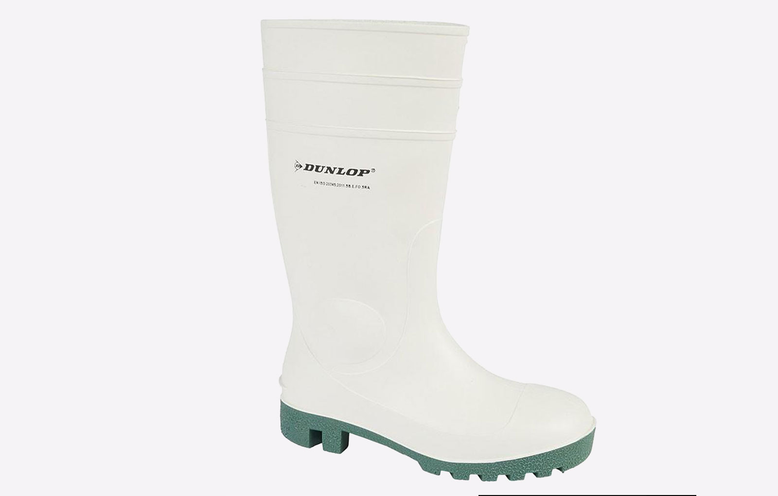 Dunlop Mens Protomastor Safety Wellington - White - Size UK 13