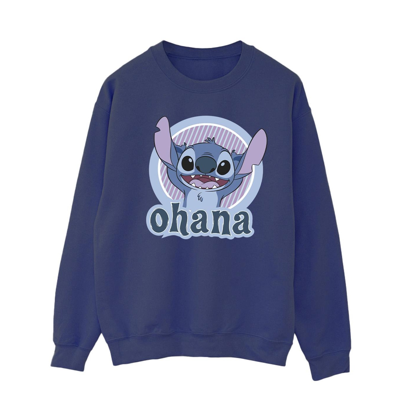 Disney - "Lilo And Stitch Ohana Circle" Sweatshirt für Damen (Marineblau)
