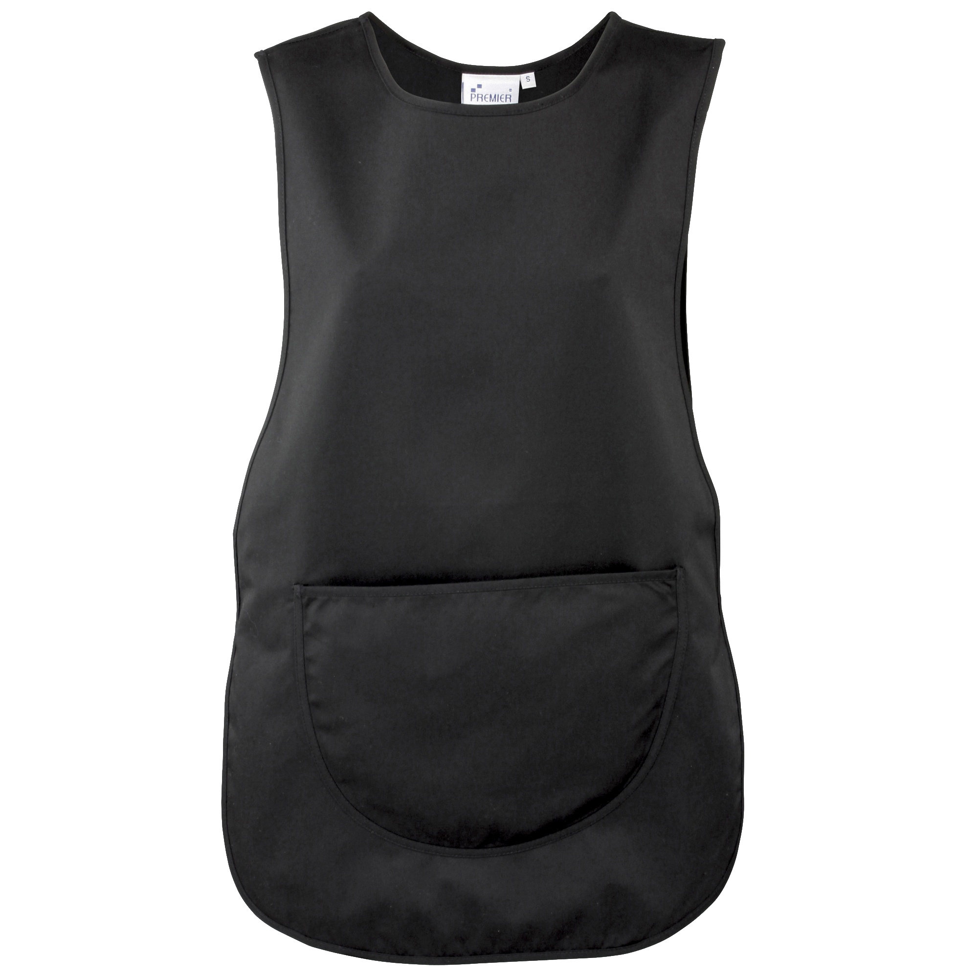 Thumbnail - Premier Ladies/Womens Pocket Tabard (Schwarz)