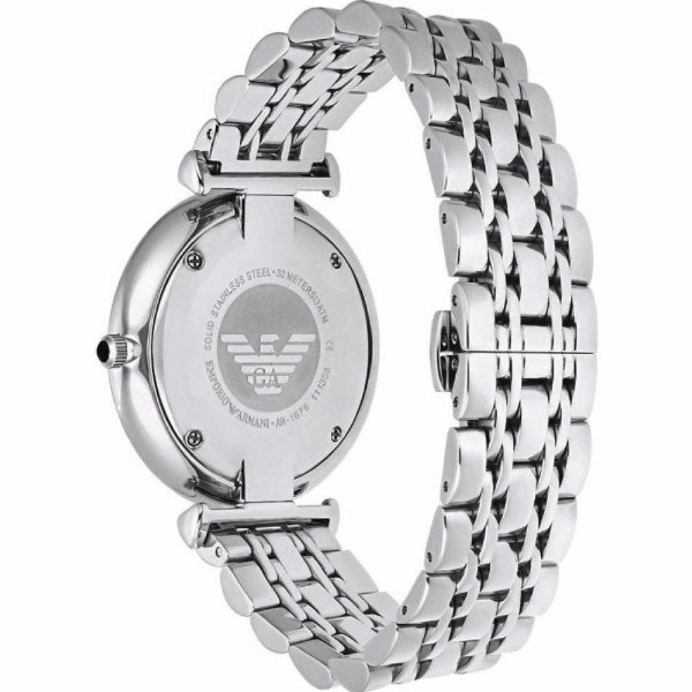 Emporio Armani AR1676 Svart urtavla herrklocka – bild 2