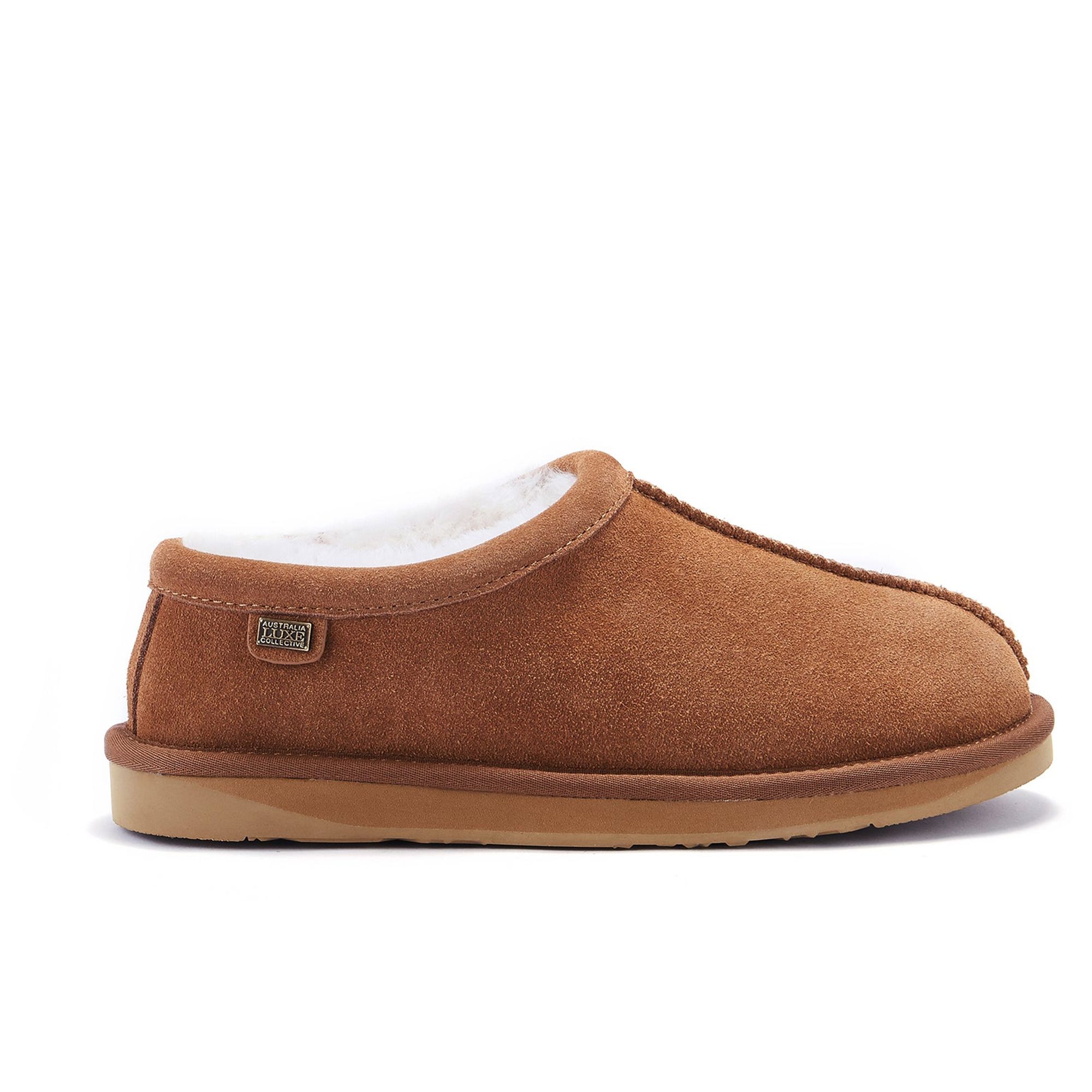 Thumbnail - Outback-Hausschuhe aus Kastanienbraun